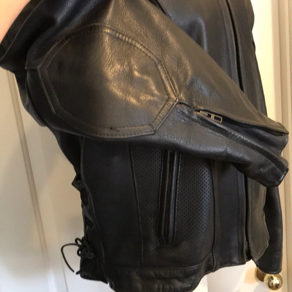 Classic Leather Other - 💜 HP 💜 Authentic Motorcycle Jacket